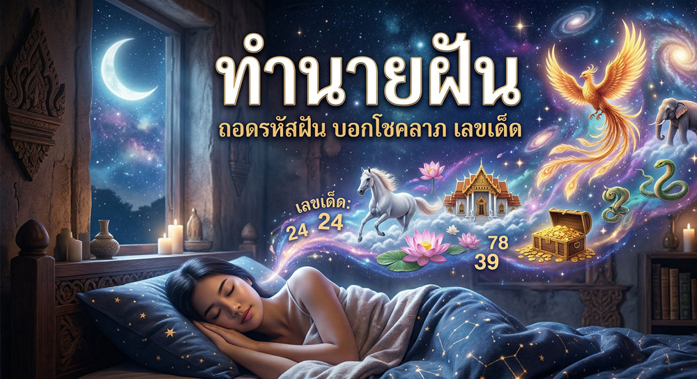 ทำนายฝัน 50 รายการ: คำแปล เลขเด็ด และวิธีแก้เคล็ด (ฉบับสมบูรณ์)